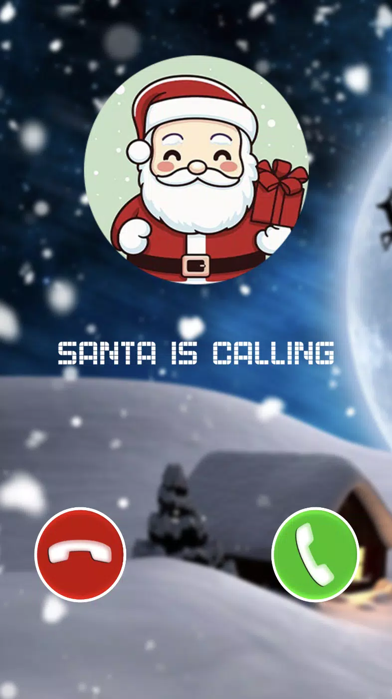 Santa Call Funny Prank Captura de tela 2