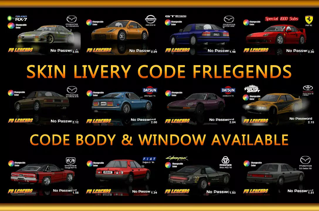 Livery FRLegends V2 Capture d'écran 4