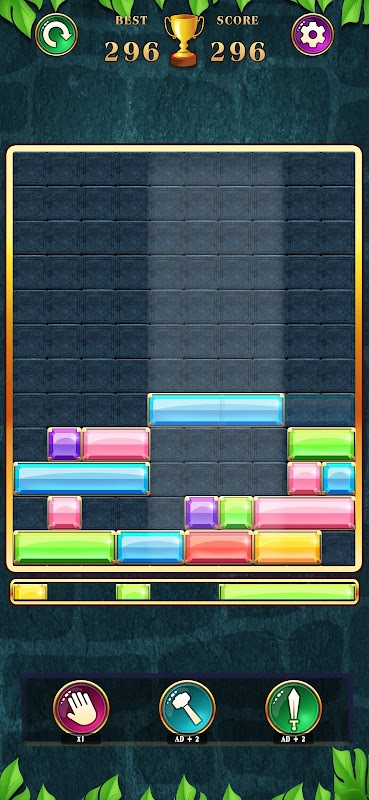 Block Puzzle Jewel Drop Blast Скриншот 2