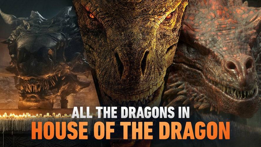 Cada dragón en Game of Thrones: House of the Dragon