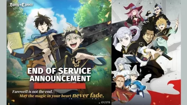 Black Clover M Ends Service After 2 Years