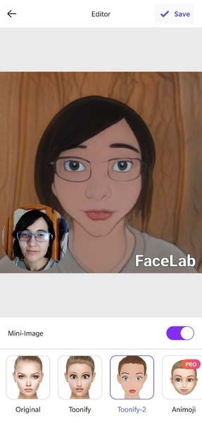 FaceLab Face Editor, Aging App Screenshot 3