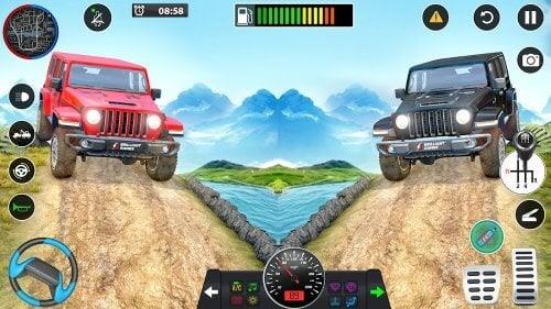 Offroad Jeep Driving Games 3D Скриншот 2