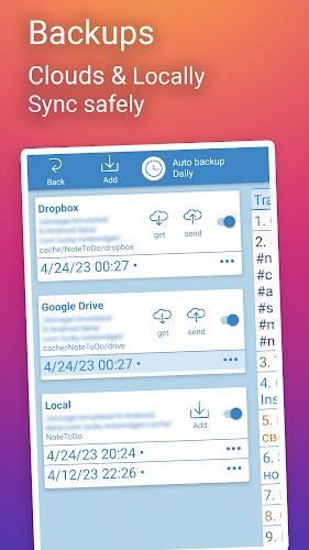 NoteToDo - Notes & To Do List स्क्रीनशॉट 1