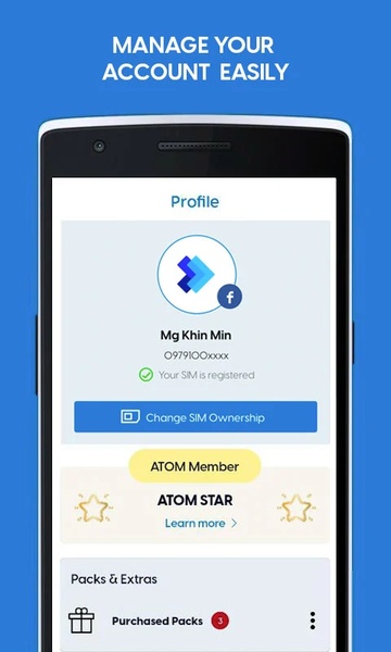 ATOM Store, Myanmar スクリーンショット 1