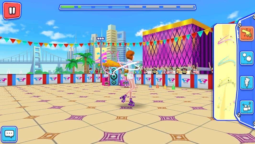 Roller Skating Girls - Dance on Wheels Screenshot 3