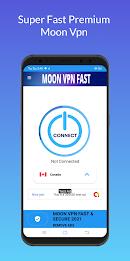 Moon Fast Vpn High Speed Capture d'écran 1