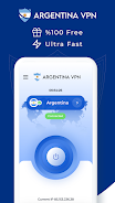 VPN Argentina - Get AR IP Captura de pantalla 1