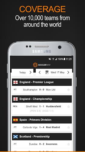 Soccerway Скриншот 1