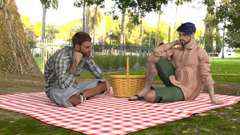A Day in the Park (gay bara 18+ demo available) Captura de tela 3