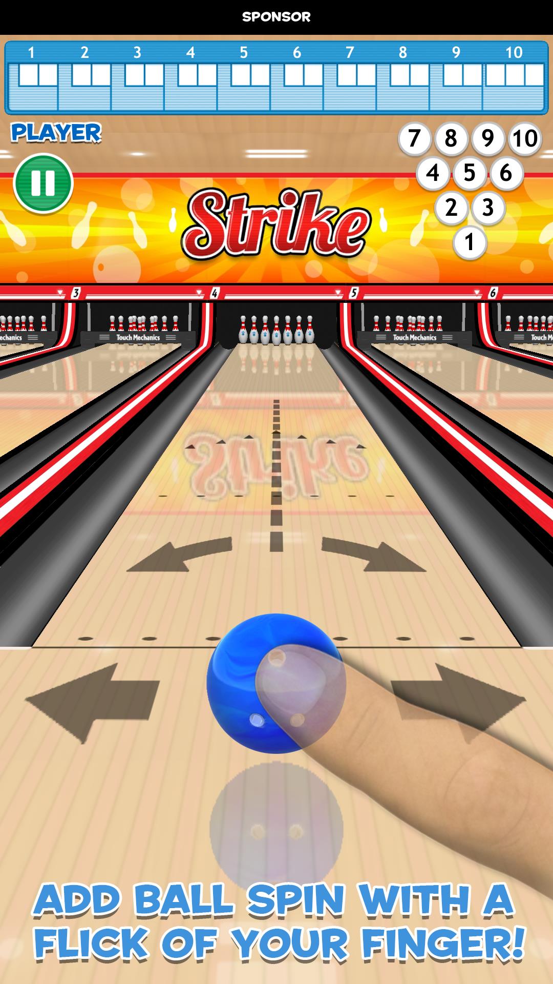 Strike! Ten Pin Bowling Captura de tela 2