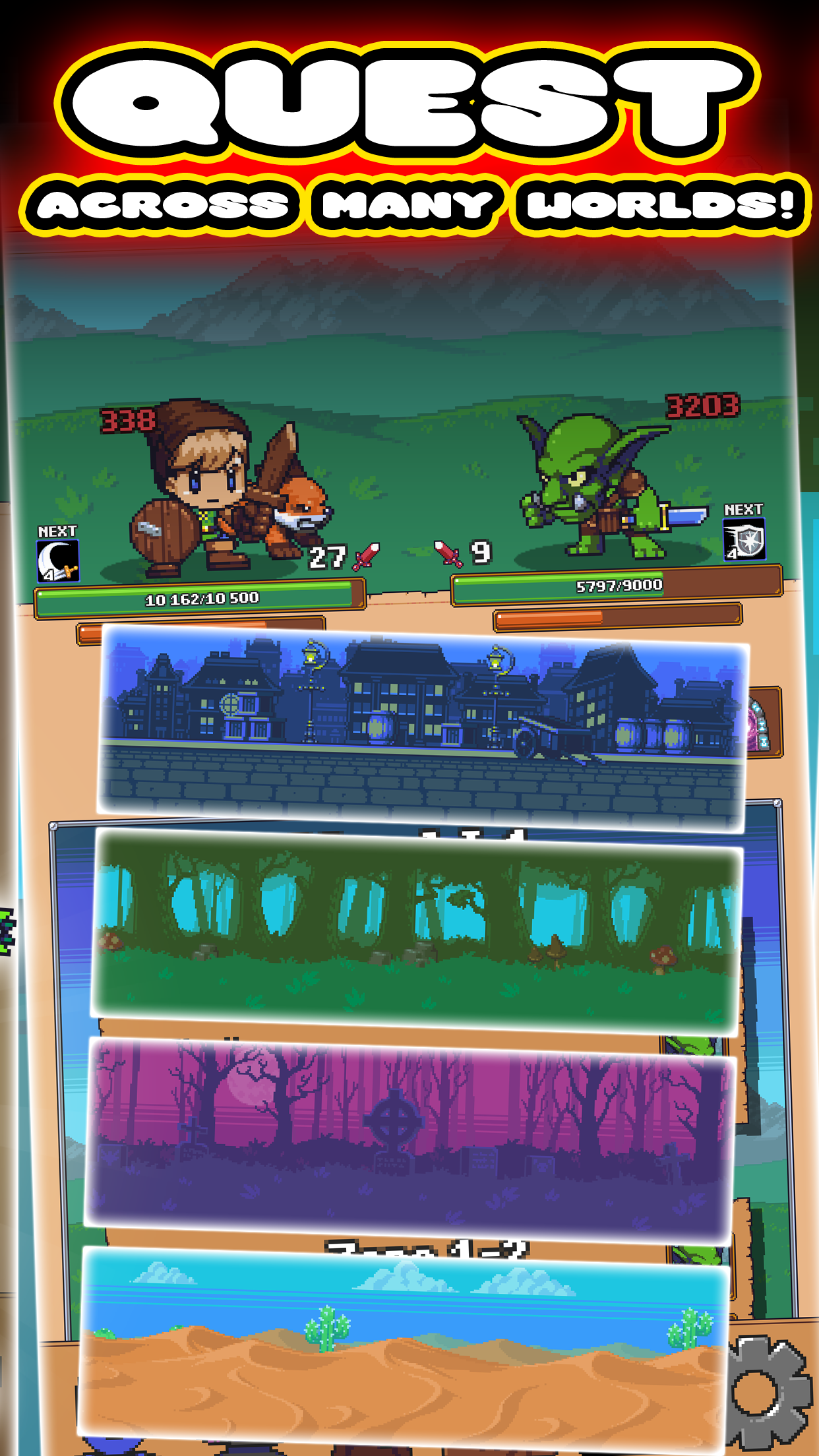 Idle Grindia: Dungeon Quest 스크린샷 4