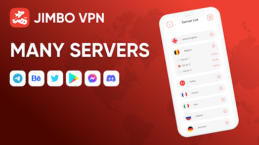 Jimbo VPN Captura de tela 4