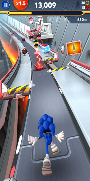 Sonic Dash 2: Sonic Boom Run Captura de tela 3