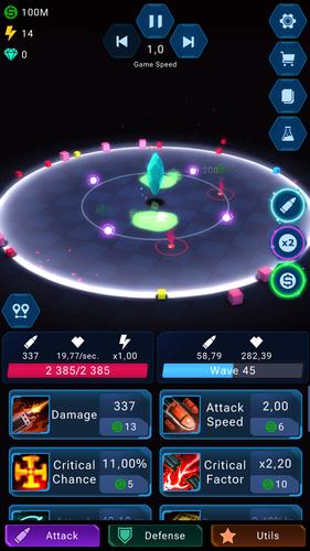 Epic Rush - Idle Tower Defense स्क्रीनशॉट 1