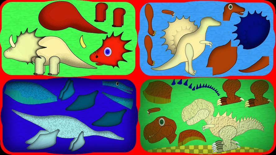 Dino ABC and puzzles Captura de pantalla 3