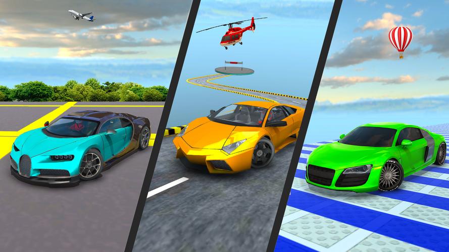 GT Car Stunt : Ramp Car Stunts Screenshot 4