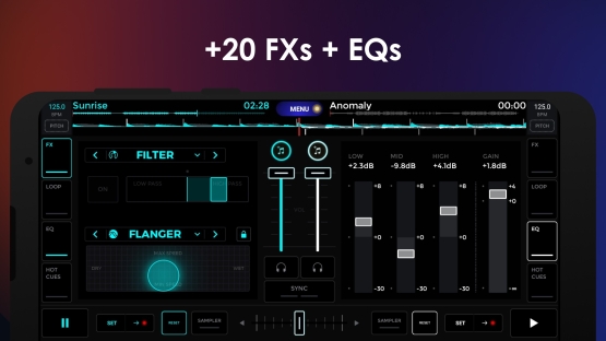 edjing Mix - Music DJ app स्क्रीनशॉट 3