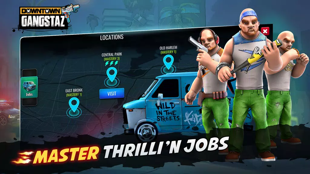 Downtown Gangstas: War Game Capture d'écran 4