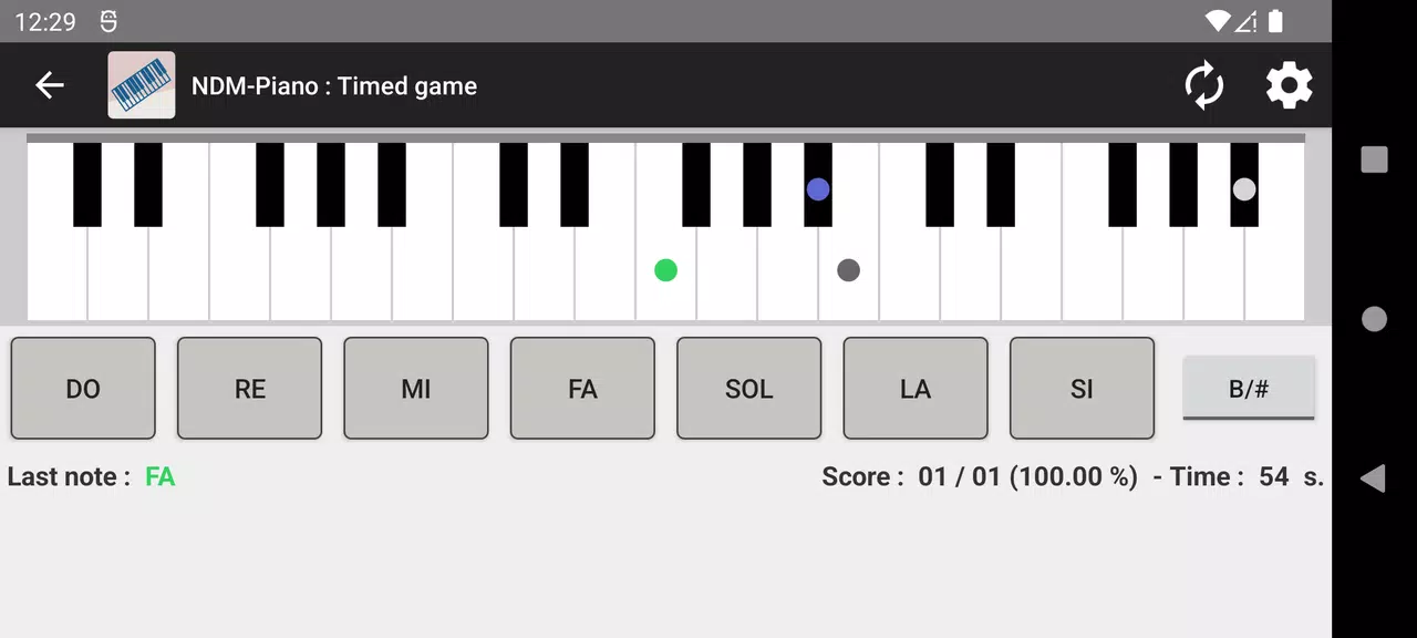 NDM-Piano Learn Music Notes 스크린샷 1