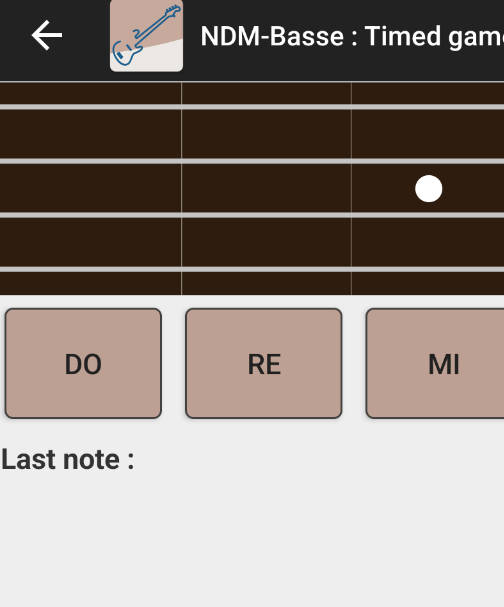 NDM-Bass Learn Music Notes スクリーンショット 1