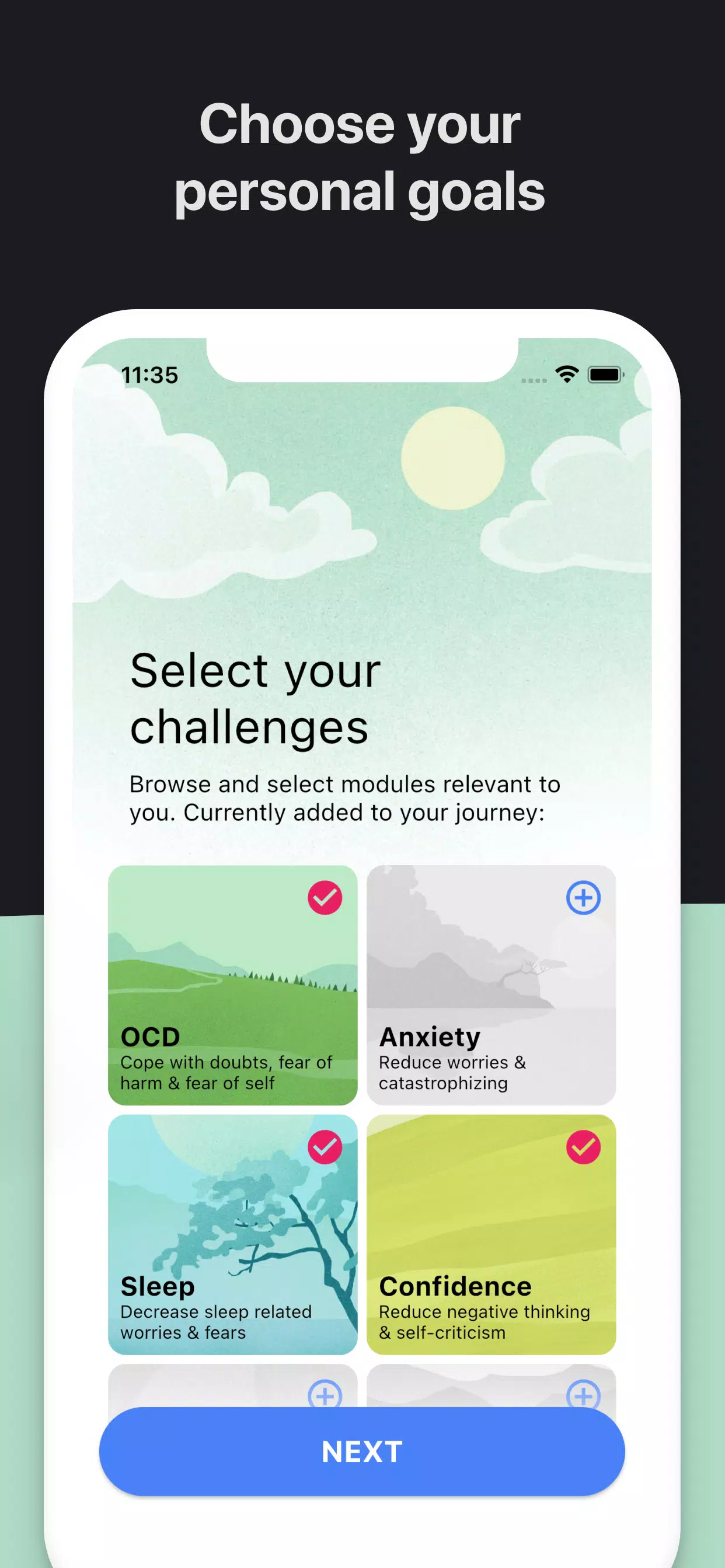 OCD.app Anxiety, Mood & Sleep Captura de pantalla 3