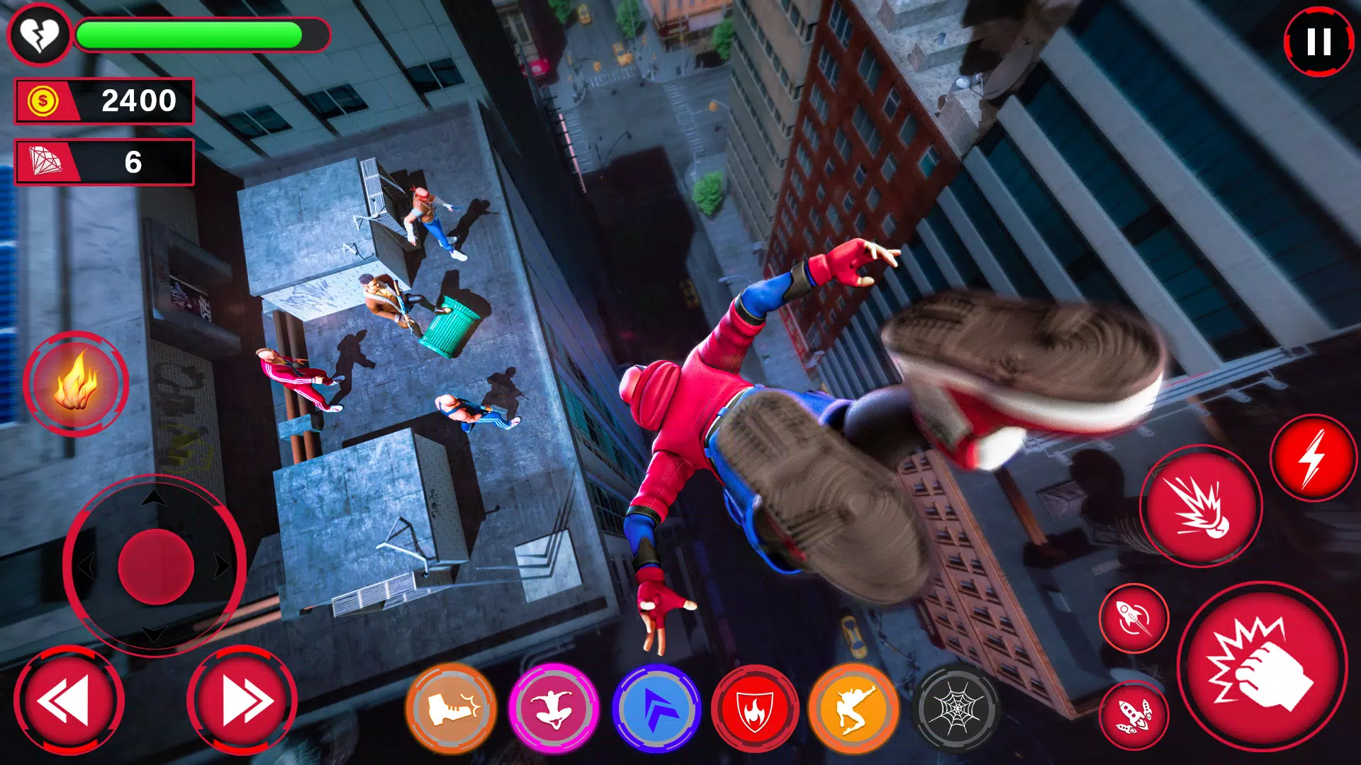 Spider Fighter man hero应用截图第3张