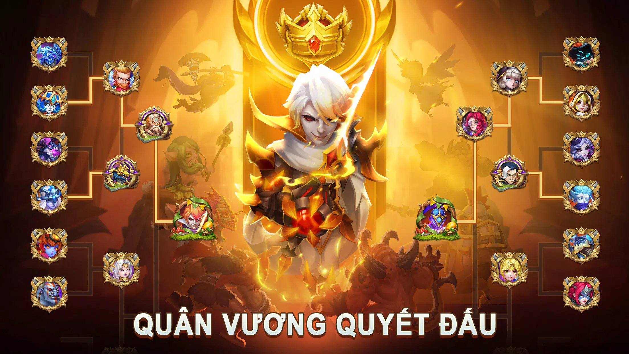 CastleClash:Quyết Chiến-Gamota Captura de pantalla 1