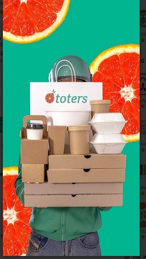 Toters: Food Delivery & More スクリーンショット 2