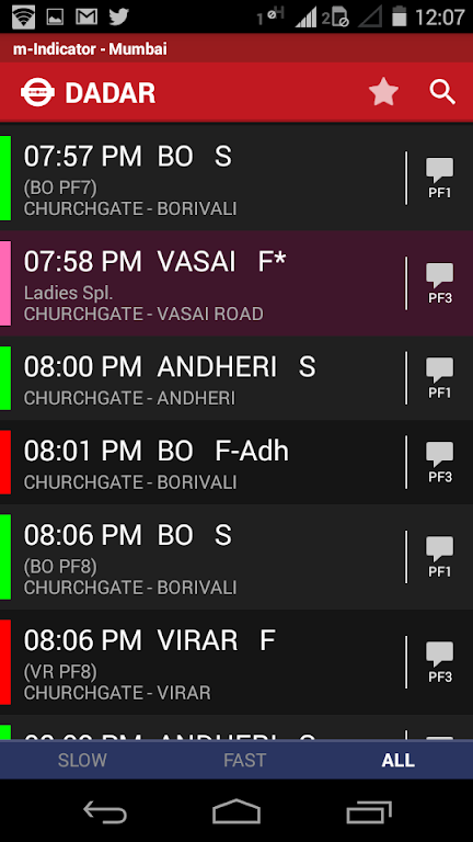 m-Indicator: Mumbai Local應用截圖第4張