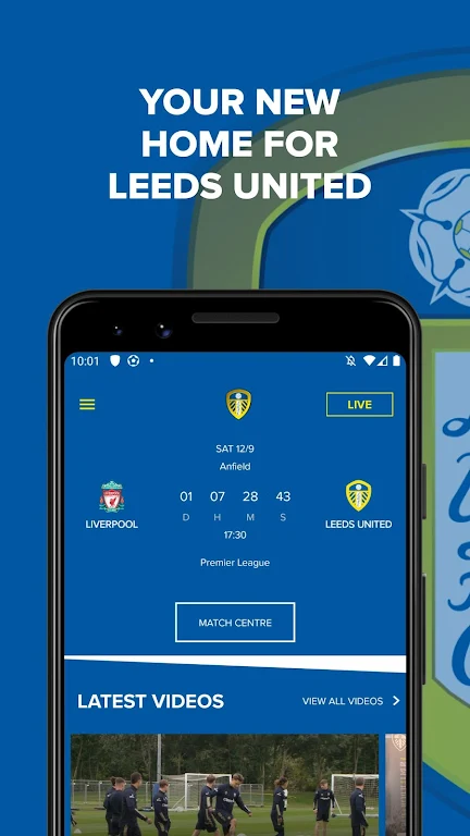 Leeds United Official स्क्रीनशॉट 1