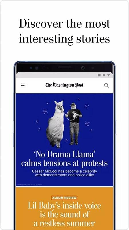 Washington Post Capture d'écran 3