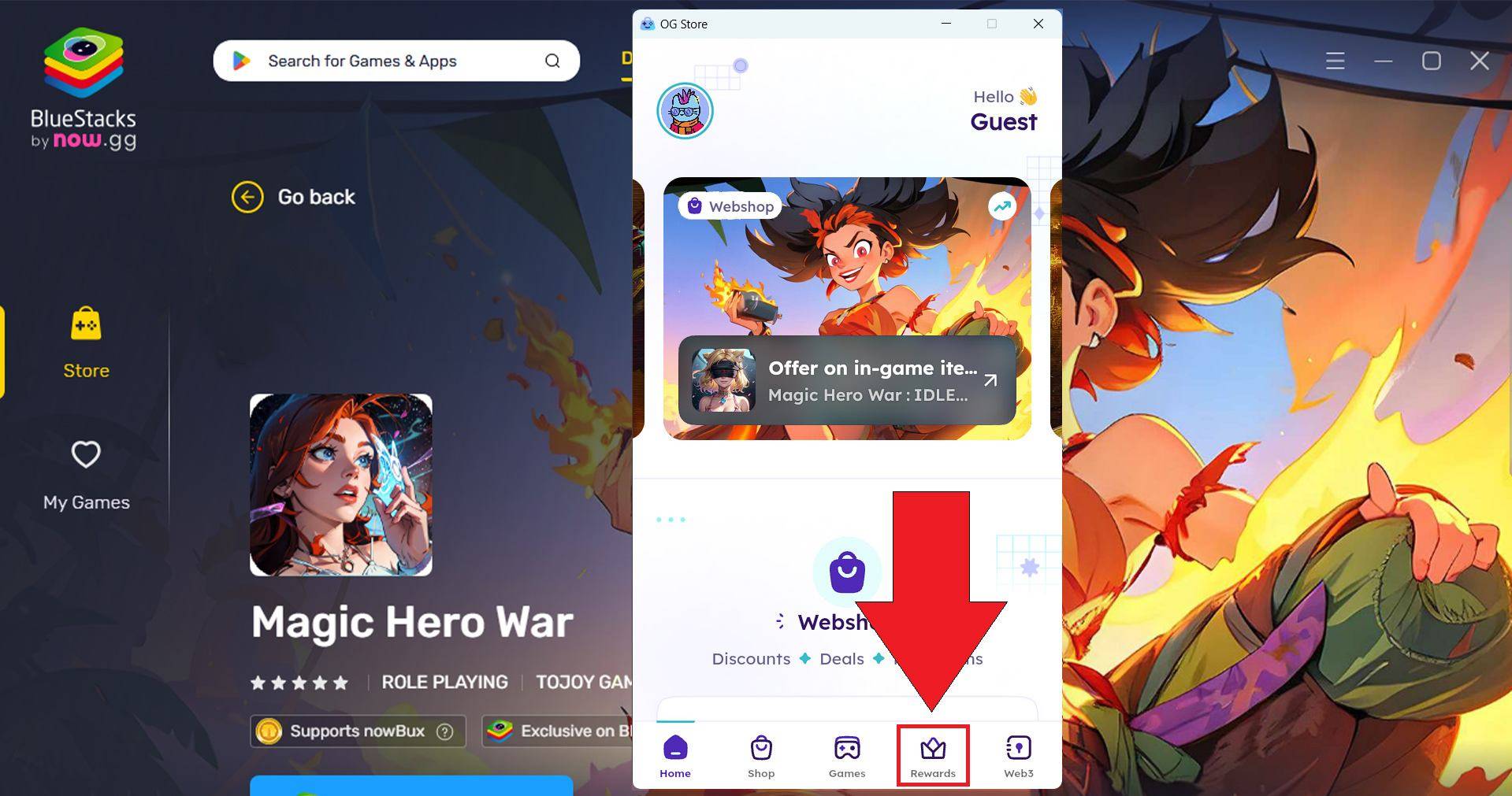 Magic Hero War presenta códigos de canje exclusivos para entusiastas