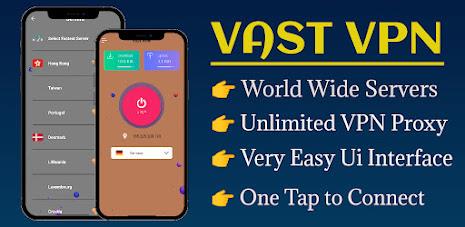 Vast VPN Pro : Fast VPN Proxy स्क्रीनशॉट 1