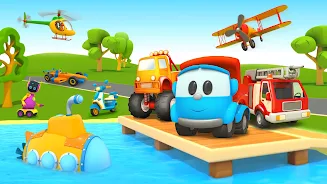 Leo 2: Puzzles & Cars for Kids 스크린샷 1
