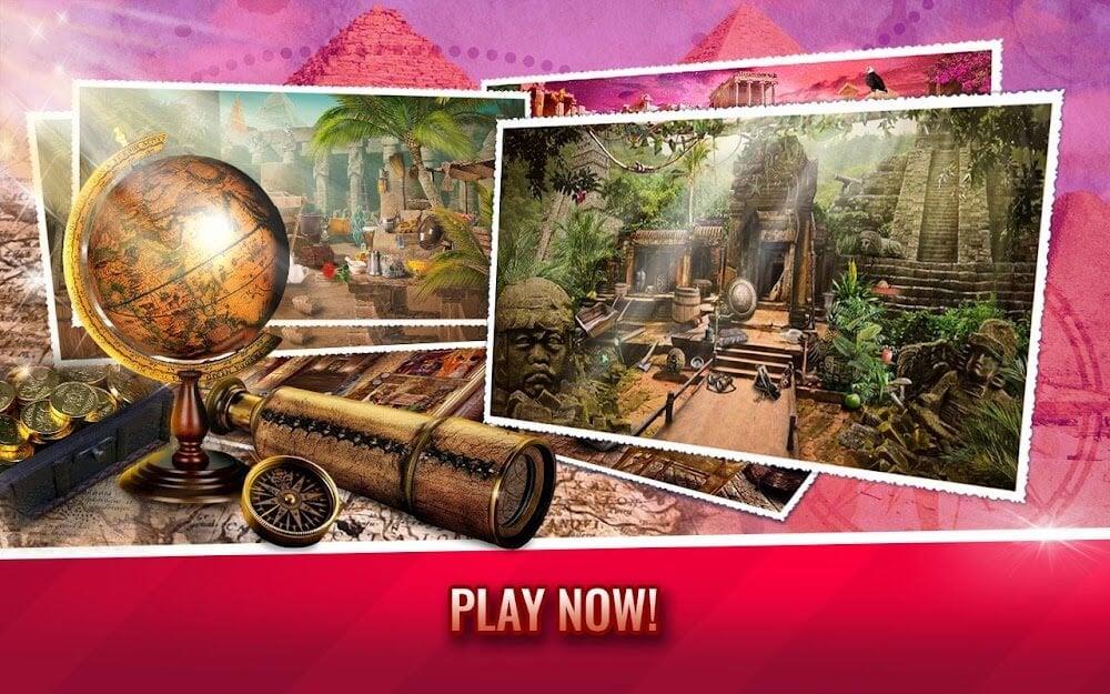 Lost City Hidden Object Captura de pantalla 4