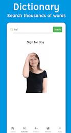 Sign Language ASL Pocket Sign Скриншот 3