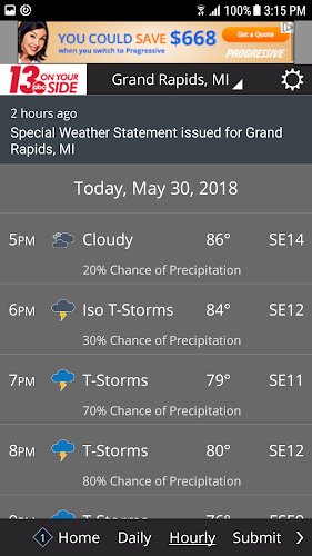 WZZM 13 Weather 스크린샷 3