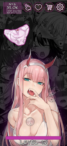 Ahegao Clicker Captura de tela 1