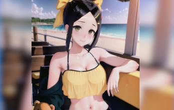 Hanging out at the Beach Cafe スクリーンショット 1