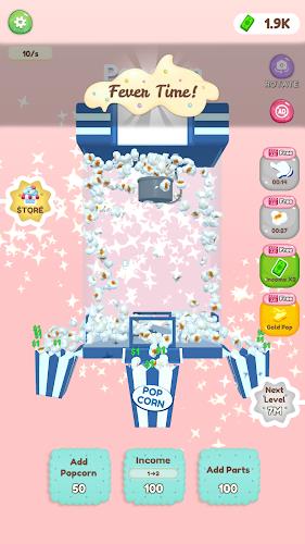 My Popcorn Store: Idle Clicker Captura de tela 1