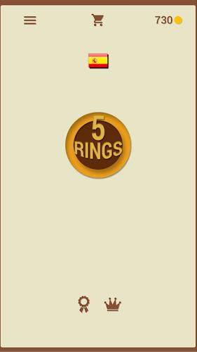 5 Golden Rings Captura de pantalla 1