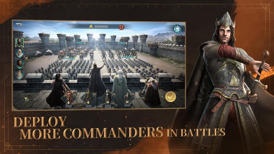 The Lord of the Rings: War Captura de pantalla 1