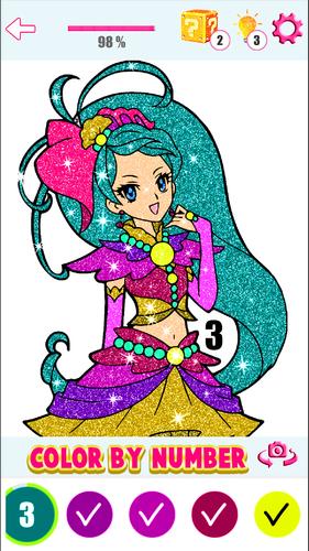 Anime Manga Color By Number 스크린샷 4
