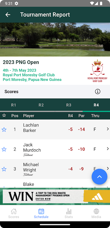PGA Tour of Australasia スクリーンショット 4