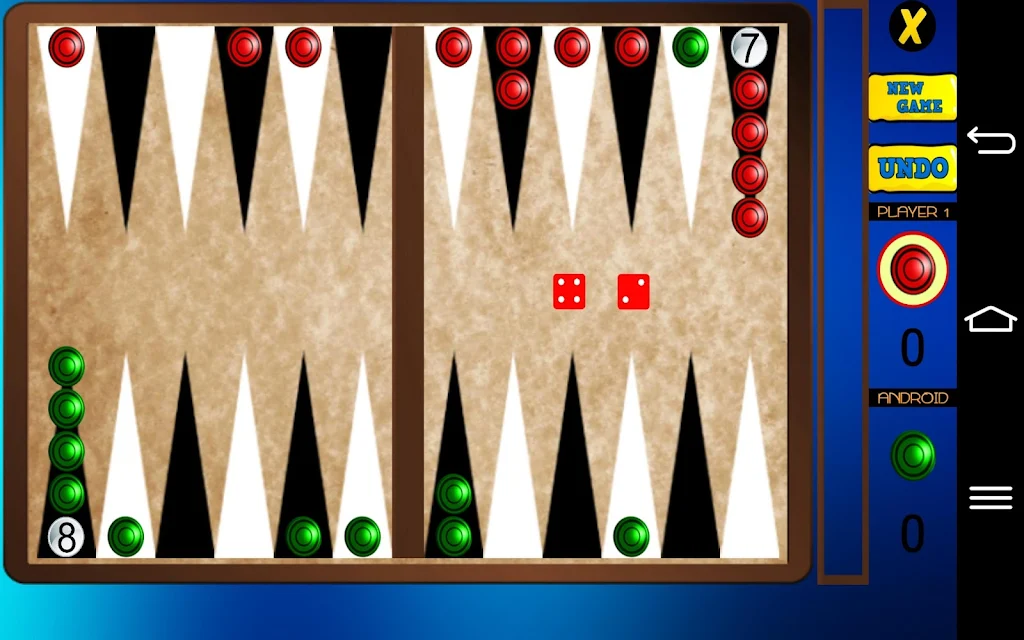 Narde - Long Backgammon by Clarka Apps Capture d'écran 3