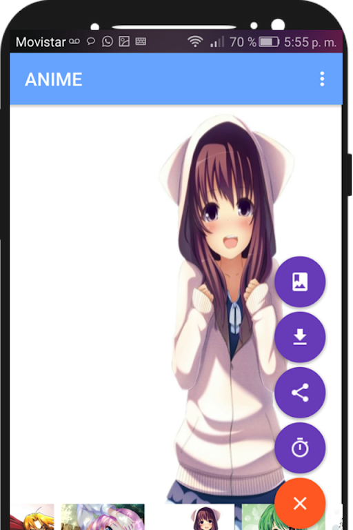 anime images for wallpaper 스크린샷 2