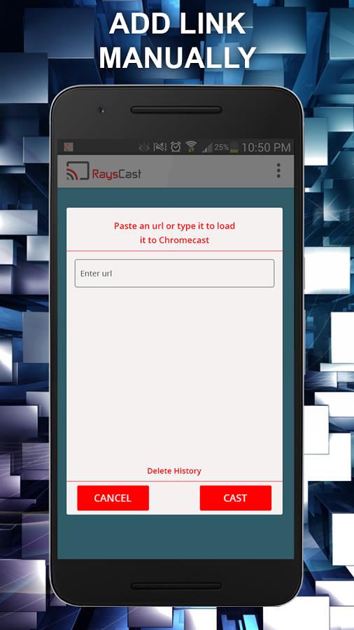 RaysCast For Chromecast 스크린샷 1