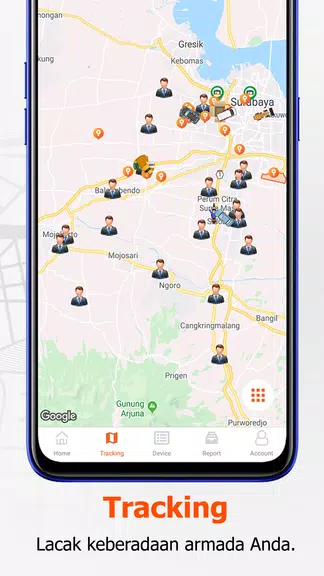 ORIN - GPS Tracking and Automa Captura de tela 2