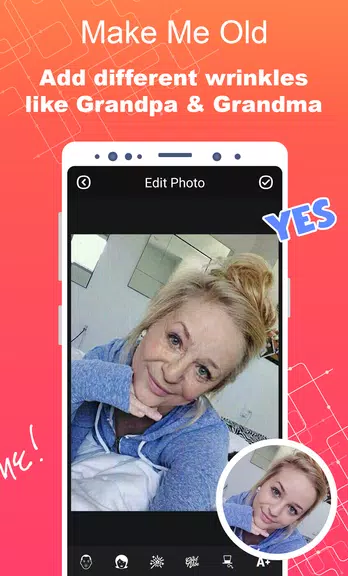 Make Me Old - Aged Face Maker Screenshot 2